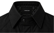 Ranch Ski Jacket closed collar detail